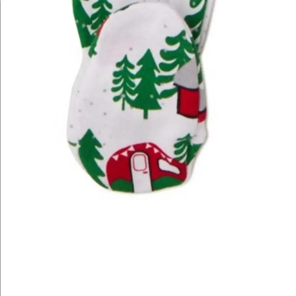 Cute winter footies Multi Slipper PJs